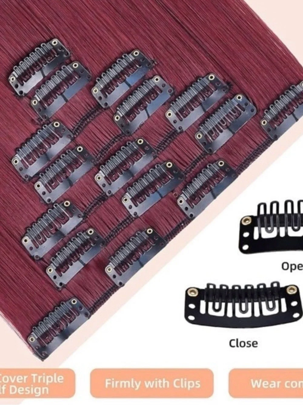 7Pcs Clip in Hair Extension